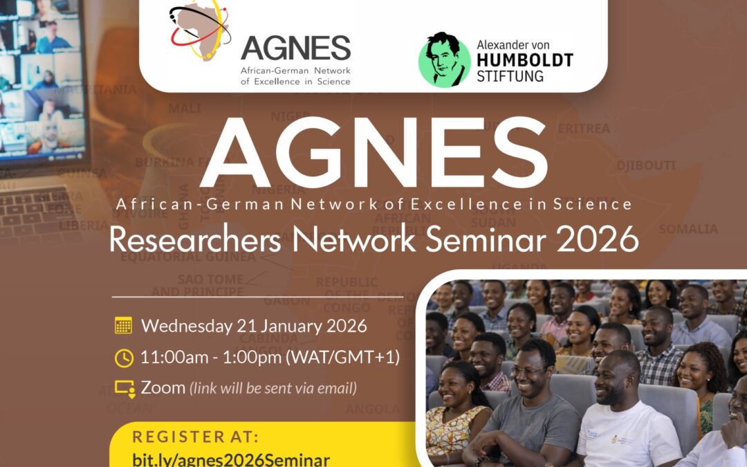AGNES Maiden Network Seminar – holds on 21 January 2026